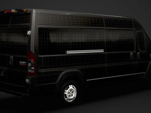 ram promaster window van 3500 hr 159wb ext 2020 3D Model