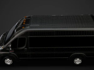 ram promaster window van 3500 hr 159wb ext 2020 3D Model