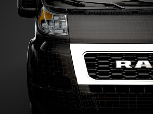ram promaster window van 3500 hr 159wb ext 2020 3D Model