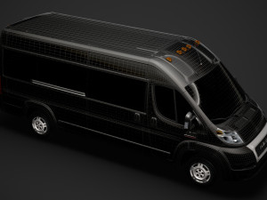 ram promaster window van 3500 hr 159wb ext 2020 3D Model