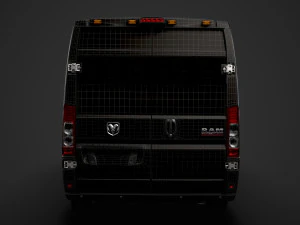 ram promaster window van 3500 hr 159wb ext 2020 3D Model