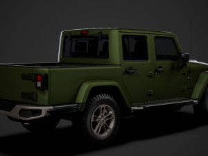 jeep gladiator 75th anniversary jk 2018 Modèle 3D