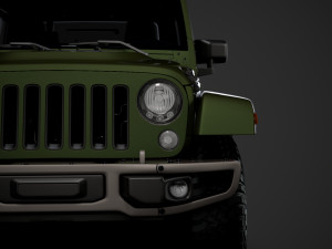 jeep gladiator 75th anniversary jk 2018 Modèle 3D