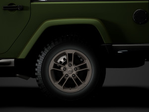 jeep gladiator 75th anniversary jk 2018 Modèle 3D