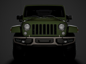 jeep gladiator 75th anniversary jk 2018 Modèle 3D
