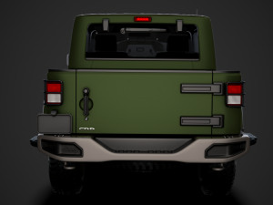 jeep gladiator 75th anniversary jk 2018 Modèle 3D
