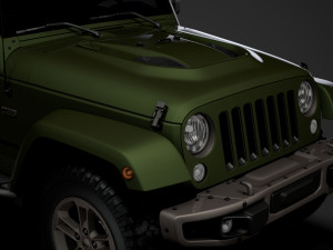jeep gladiator 75th anniversary jk 2018 Modèle 3D