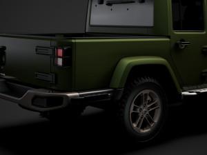 jeep gladiator 75th anniversary jk 2018 Modèle 3D
