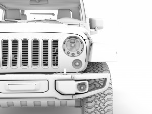 jeep gladiator 75th anniversary jk 2018 Modèle 3D