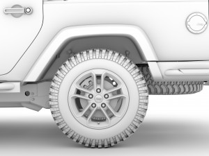 jeep gladiator 75th anniversary jk 2018 Modèle 3D