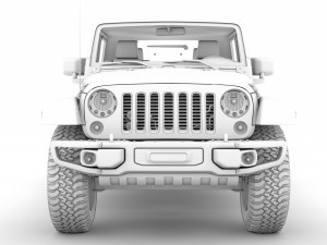 jeep gladiator 75th anniversary jk 2018 Modèle 3D