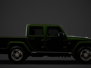 jeep gladiator 75th anniversary jk 2018 Modèle 3D