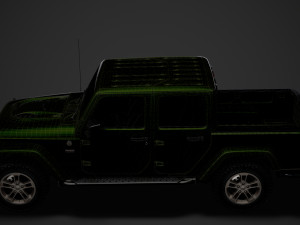 jeep gladiator 75th anniversary jk 2018 Modèle 3D