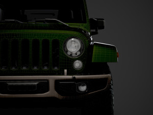 jeep gladiator 75th anniversary jk 2018 Modèle 3D