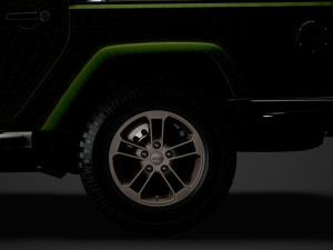 jeep gladiator 75th anniversary jk 2018 Modèle 3D