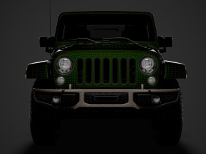 jeep gladiator 75th anniversary jk 2018 Modèle 3D