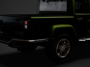 jeep gladiator 75th anniversary jk 2018 Modèle 3D