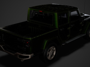 jeep gladiator 75th anniversary jk 2018 Modèle 3D