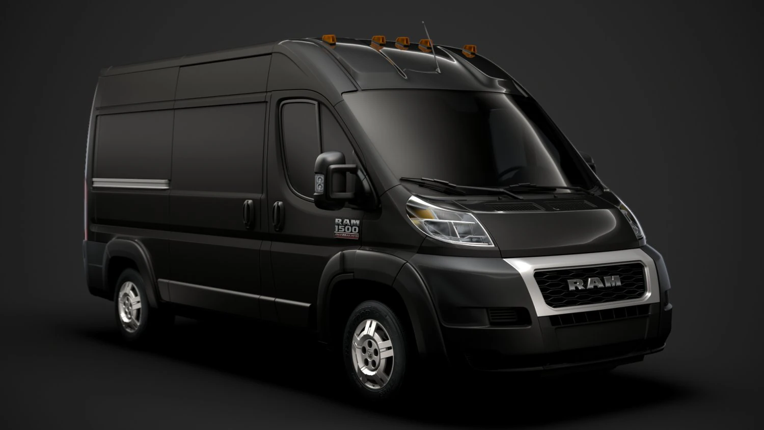 ram promaster cargo 1500 hr 136wb 2020 3D Model .c4d .max .obj .3ds .fbx .stl .blend 
