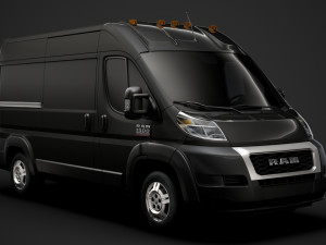 ram promaster cargo 1500 hr 136wb 2020 3Dモデル