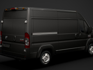 ram promaster cargo 1500 hr 136wb 2020 3Dモデル