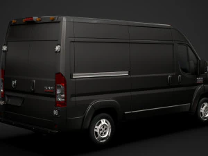 ram promaster cargo 1500 hr 136wb 2020 3D Model