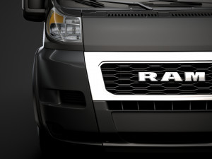 ram promaster cargo 1500 hr 136wb 2020 3Dモデル