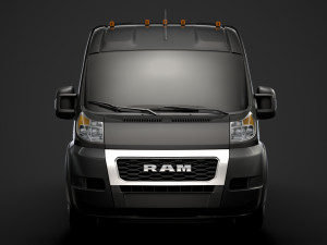 ram promaster cargo 1500 hr 136wb 2020 3Dモデル
