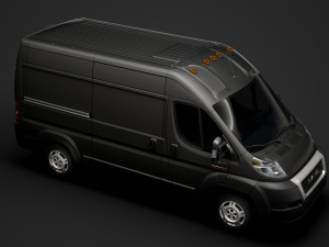 ram promaster cargo 1500 hr 136wb 2020 3Dモデル