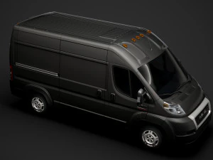 ram promaster cargo 1500 hr 136wb 2020 3D Model