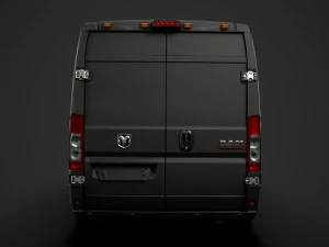 ram promaster cargo 1500 hr 136wb 2020 3D Model