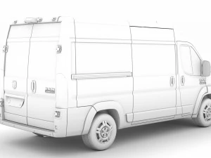 ram promaster cargo 1500 hr 136wb 2020 3D Model