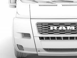 ram promaster cargo 1500 hr 136wb 2020 3Dモデル
