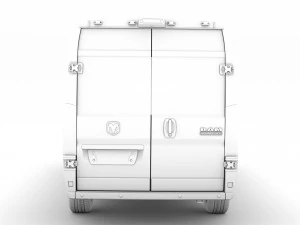 ram promaster cargo 1500 hr 136wb 2020 3D Model