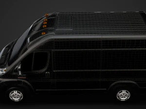 ram promaster cargo 1500 hr 136wb 2020 3D Model