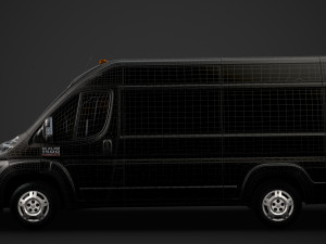 ram promaster cargo 1500 hr 136wb 2020 3Dモデル