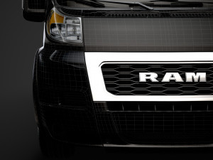 ram promaster cargo 1500 hr 136wb 2020 3Dモデル