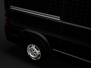 ram promaster cargo 1500 hr 136wb 2020 3Dモデル