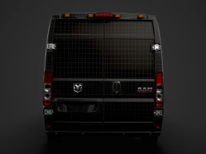 ram promaster cargo 1500 hr 136wb 2020 3D Model