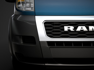 ram promaster cargo 1500 lr 118wb 2020 3D 모델