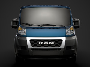 ram promaster cargo 1500 lr 118wb 2020 3D 모델
