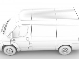 ram promaster cargo 1500 lr 118wb 2020 3D 모델