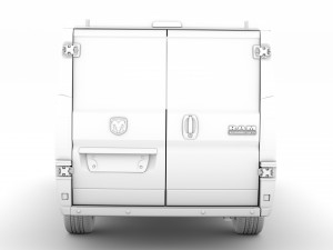ram promaster cargo 1500 lr 118wb 2020 3D 모델