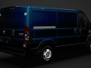 ram promaster cargo 1500 lr 118wb 2020 3D 모델