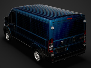 ram promaster cargo 1500 lr 118wb 2020 3D 모델