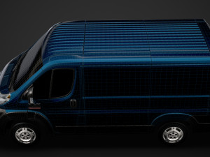 ram promaster cargo 1500 lr 118wb 2020 3D 모델
