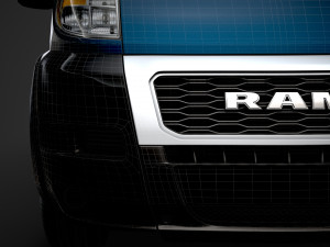 ram promaster cargo 1500 lr 118wb 2020 3D 모델
