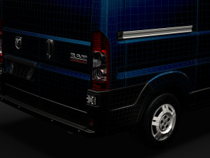 ram promaster cargo 1500 lr 118wb 2020 3D 모델