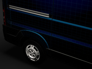 ram promaster cargo 1500 lr 118wb 2020 3D 모델