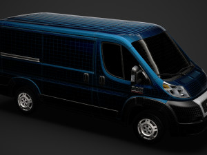 ram promaster cargo 1500 lr 118wb 2020 3D 모델